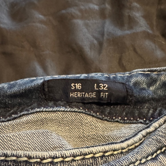 Vigoss Women's Classic Straight Leg Jeans - Blue - Picture 2 of 6